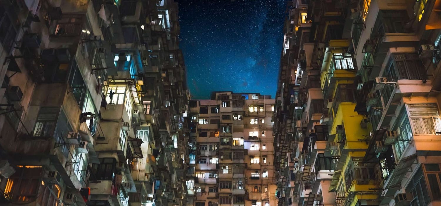 Traditionelle Gasse in Hongkong – ein stiller Moment abseits der Skyline